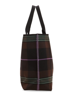 Knit easy shopper medium Chicory Coffee C20800046 Ganni 